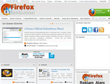 Tablet Screenshot of firefoxeklenti.com